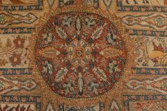 Fine Antique Persian Tabriz Handmade Wool Rug - 2454257