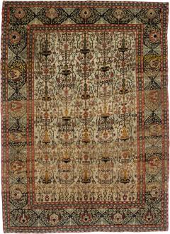 Fine Antique Persian Tabriz Rug 5 9 x 8 0  - 4321100