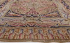 Fine Antique Savonnerie Hand Knotted Wool Carpet - 2461115