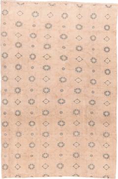 Fine Antique Turkish Oushak Wool Rug 5 11 x 8 11  - 4538768