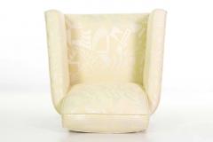 Fine Art Deco Rosewood Arm Chair over Sabre Legs circa 1935 - 715647