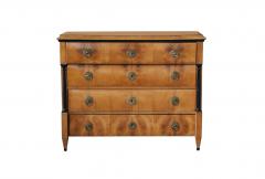 Fine Biedermeier Cherry Chest of Drawers Vienna c 1825  - 3550917