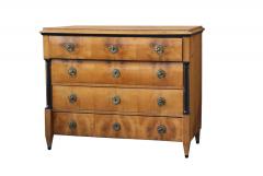 Fine Biedermeier Cherry Chest of Drawers Vienna c 1825  - 3550920