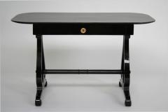 Fine Biedermeier Ebonized Table Vienna c 1825  - 3435714