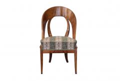 Fine Biedermeier Walnut Chair Vienna c 1825  - 3441316