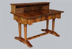 Fine Biedermeier Walnut Desk Vienna c 1825  - 3454702