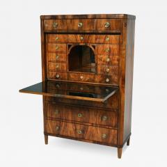 Fine Biedermeier Walnut Secretaire Vienna c 1820 25  - 3487567