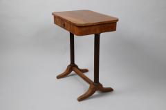 Fine Biedermeier Walnut Side Table Vienna c 1825  - 3672719