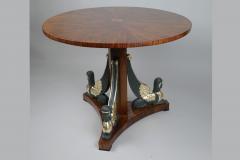 Fine Biedermeier Walnut Table Vienna c 1820  - 3433608