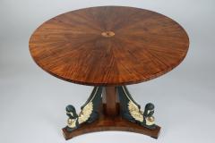 Fine Biedermeier Walnut Table Vienna c 1820  - 3433613