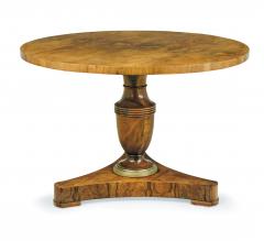 Fine Biedermeier Walnut Table Vienna c 1825  - 3433486