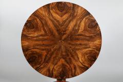 Fine Biedermeier Walnut Table Vienna c 1825  - 3438539