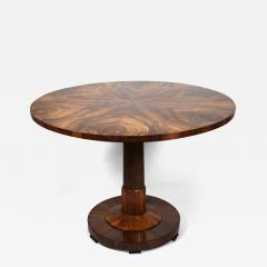 Fine Biedermeier Walnut Table Vienna c 1825  - 3440591