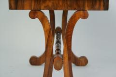 Fine Biedermeier Walnut Writing Table Vienna c 1825  - 3668965