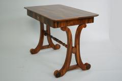 Fine Biedermeier Walnut Writing Table Vienna c 1825  - 3668966