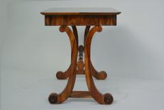 Fine Biedermeier Walnut Writing Table Vienna c 1825  - 3668967