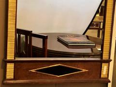 Fine Bronze Mounted Mahogany Ebonized Russian Neoclassical Wall Mirror - 3006595