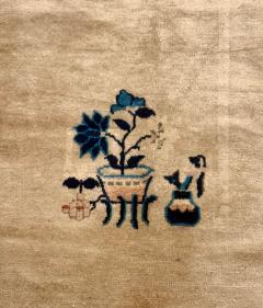 Fine Chinese Antique Art Deco Wool Rug - 4823071