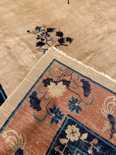 Fine Chinese Antique Art Deco Wool Rug - 4823075