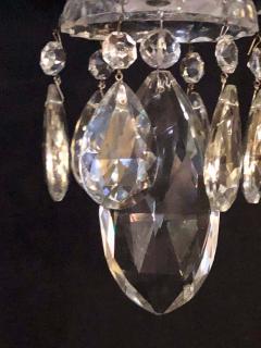 Fine Cut Crystal Georgian Chandelier with Large Pendants - 1304762