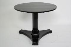 Fine Ebonized Biedermeier Salon Table Vienna c 1825  - 3492176