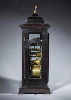 Fine Ebonized George II Eight Day Table Clock with Dutch Striking and Trip Rep - 3123329