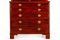 Fine English George III Antique Mahogany Secretary Desk circa 1780 - 4500521