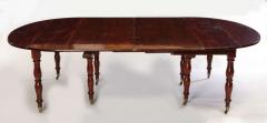Fine French 18th Century Mahogany Extending Drop Leaf Dining Table - 634329