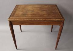 Fine French 1920s Rectangular Game Table - 430949