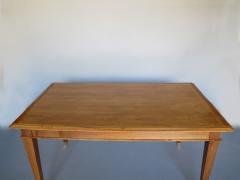 Fine French 1940s Extendable Walnut Dining Writing Table - 3788572