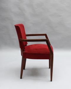 Fine French 1940s Oak Armchair - 4151343