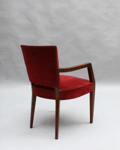 Fine French 1940s Oak Armchair - 4151345