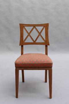 Fine French 1950s Lime Oak Chair - 4094267