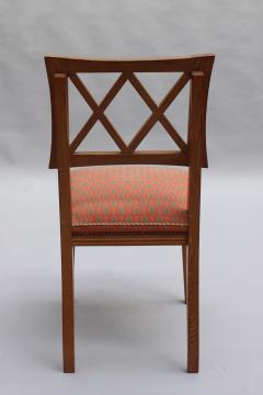 Fine French 1950s Lime Oak Chair - 4094269