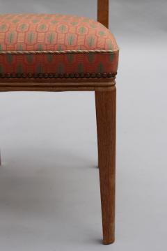 Fine French 1950s Lime Oak Chair - 4094274