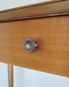 Fine French Art Deco Cherry Desk with Bronze Details - 3945194