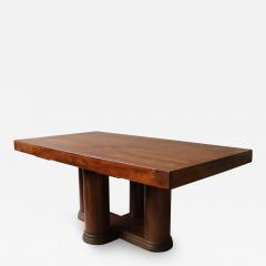 Fine French Art Deco Rosewood Extendable Dining Table - 415346