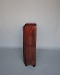 Fine French Art Deco Rosewood and Elm Burl Cabinet - 3934668