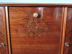 Fine French Art Deco Sideboard with Marquetry and Brass Details - 4488971