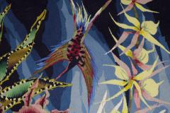 Fine French Mid Century Tapestry Signed by Jean Lurcat 39 x 5 11  - 4241550