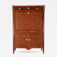 Fine French Ormolu Mounted Marqueterie Secretaire Abattant - 3944556