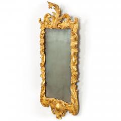 Fine George II Carved Giltwood Wall Mirror English or Scottish circa 1750 - 4410642