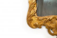 Fine George II Carved Giltwood Wall Mirror English or Scottish circa 1750 - 4410650