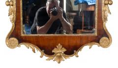 Fine George III Mahogany and Parcel Gilt Mirror - 4131106