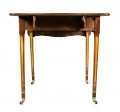 Fine George III Satinwood and Mahogany Pembroke Table - 4129549