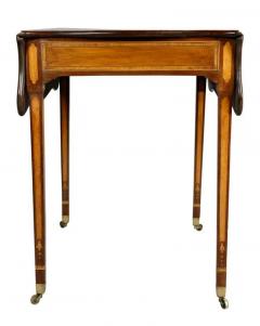 Fine George III Satinwood and Mahogany Pembroke Table - 4129556