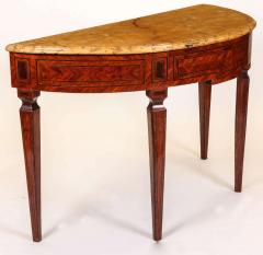Fine Italian 18th Century Marquetry Console Table - 636848