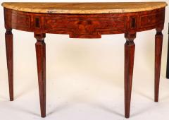 Fine Italian 18th Century Marquetry Console Table - 636851