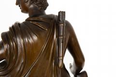Fine Italian Grand Tour 19th Century Bronze Sculpture of Apollo Belvedere - 4617626