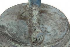 Fine Italian Grand Tour Antique Bronze Sculpture Statue of Narcissus of Pompeii - 4621957